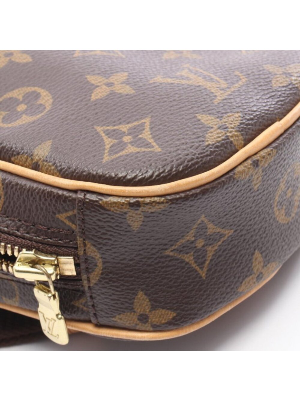 Louis Vuitton Waist Bag Pochette Gange Canvas Leather - Picture 8 of 10